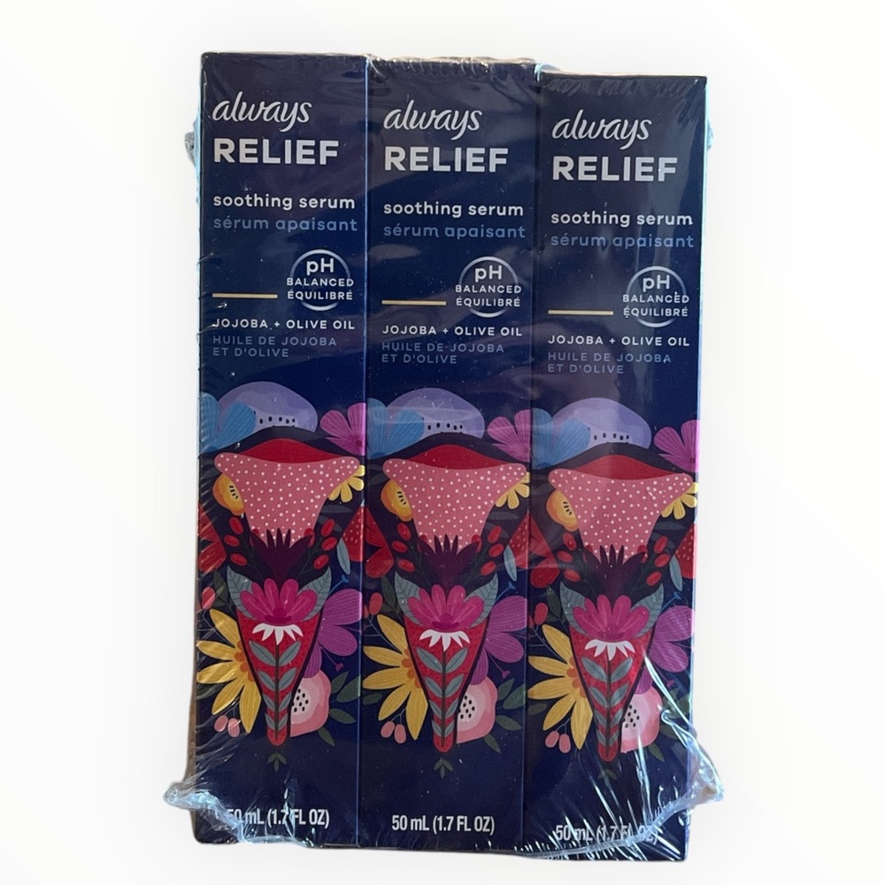 Always Relief Soothing Serum Set